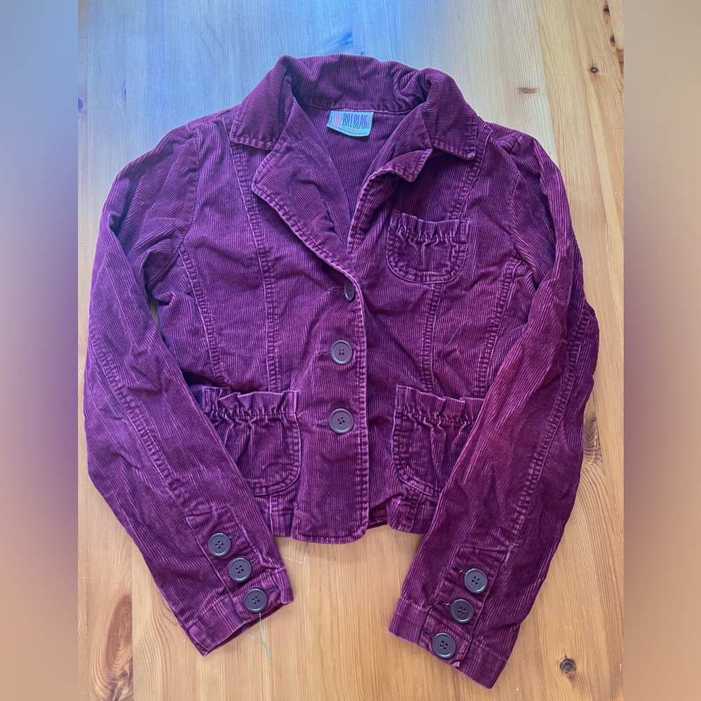 Y2K Corduroy Blazer